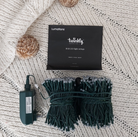 TWINKLY LUMATIONS New 600 RGB LED Mini String Lights - Picture 8 of 9